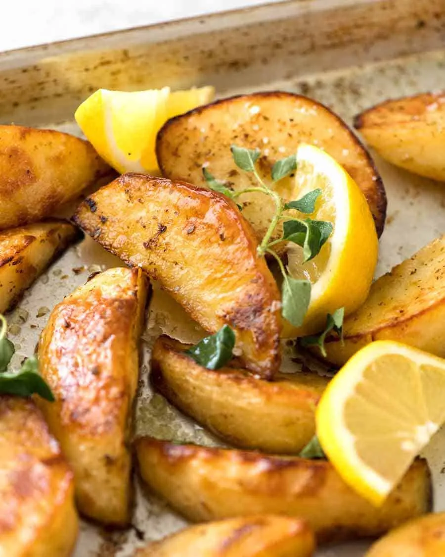 Greek Lemon Potatoes