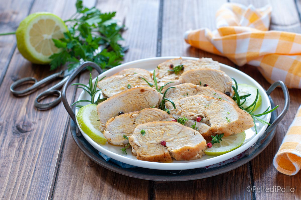 Tagliata di Petto di Pollo al Limone (Lemon Chicken Breast Tagliata)