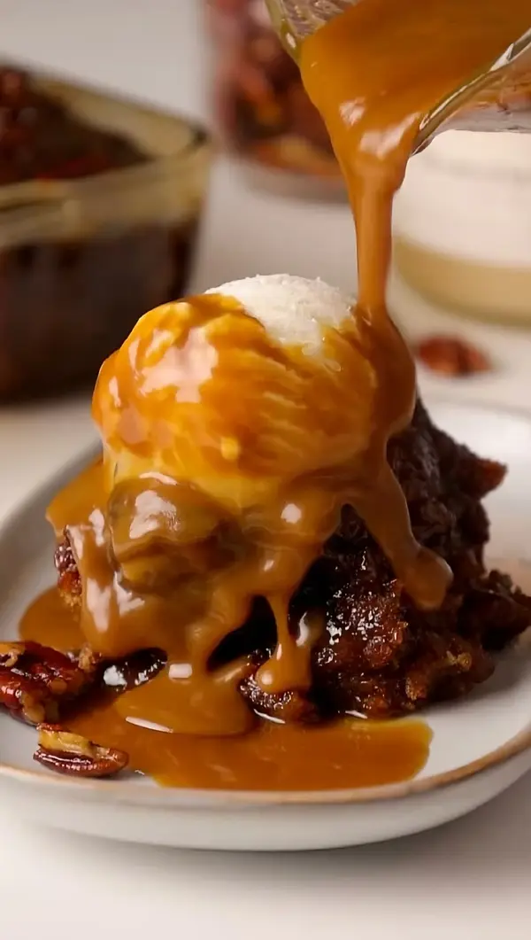 Butter Pecan Sticky Toffee Pudding