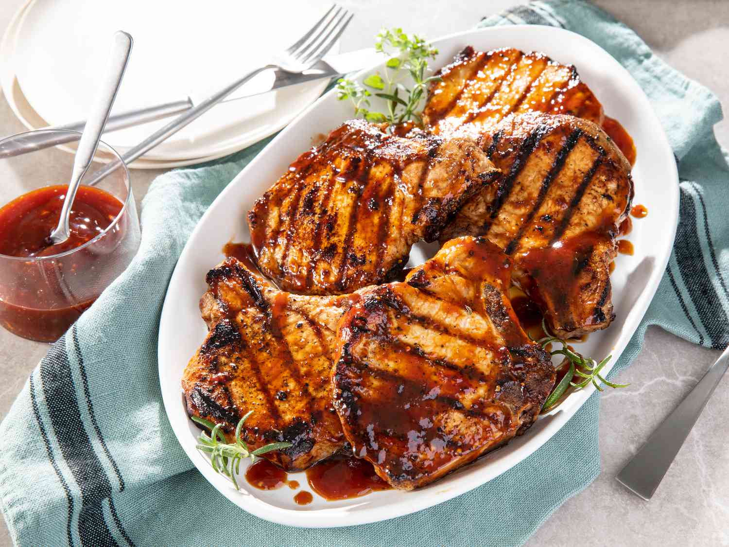 Honey Garlic Pork Chops