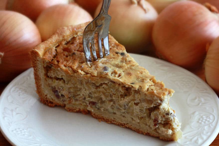 Zwiebelkuchen (German Onion Pie)