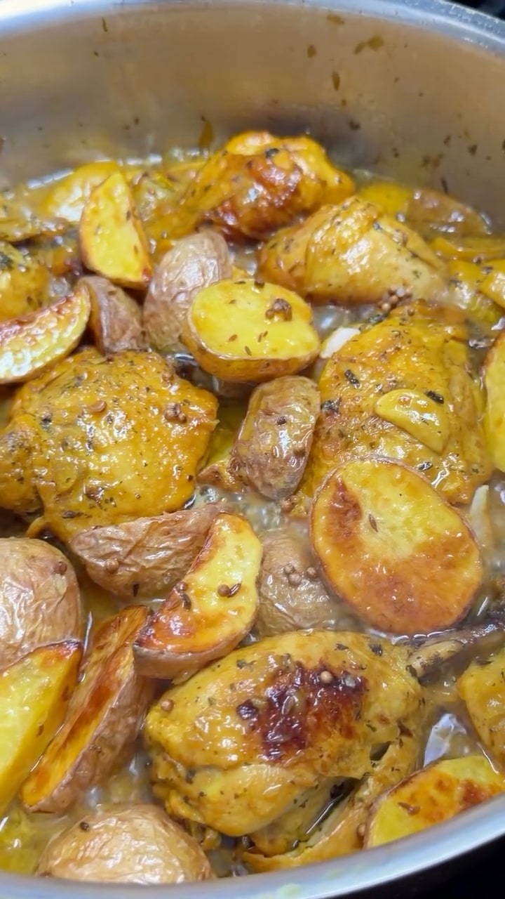Limonana Chicken with Roasted Potatoes