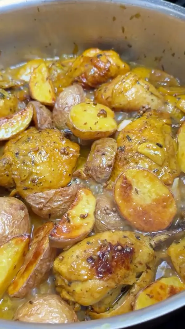 Limonana Chicken with Roasted Potatoes
