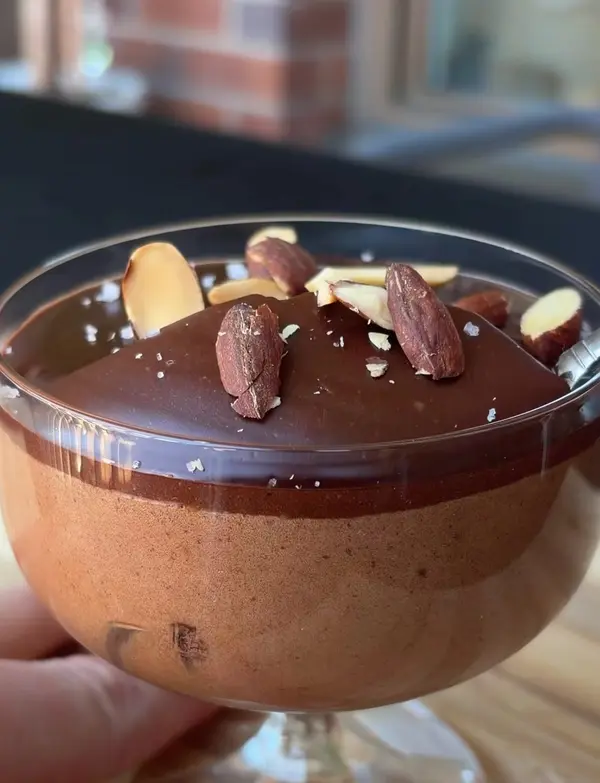 Chocolate Mousse with Salted Butter Ganache