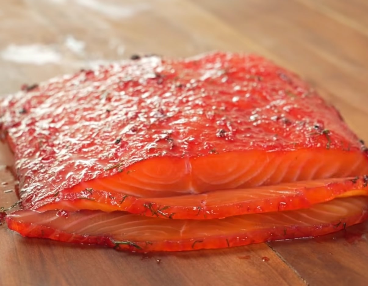 Beetroot-Cured Salmon