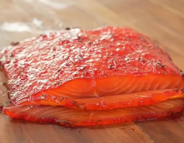 Beetroot-Cured Salmon