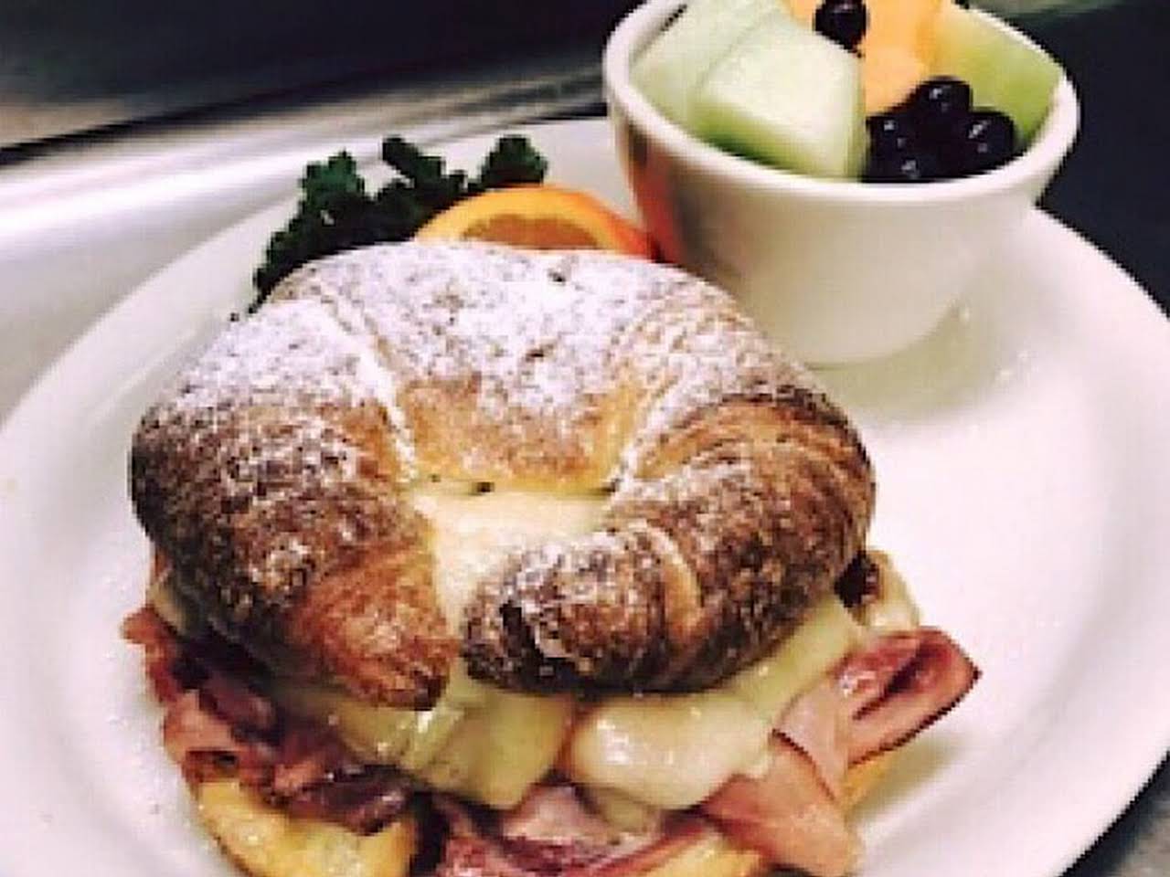 Monte Cristo Croissant Sandwich