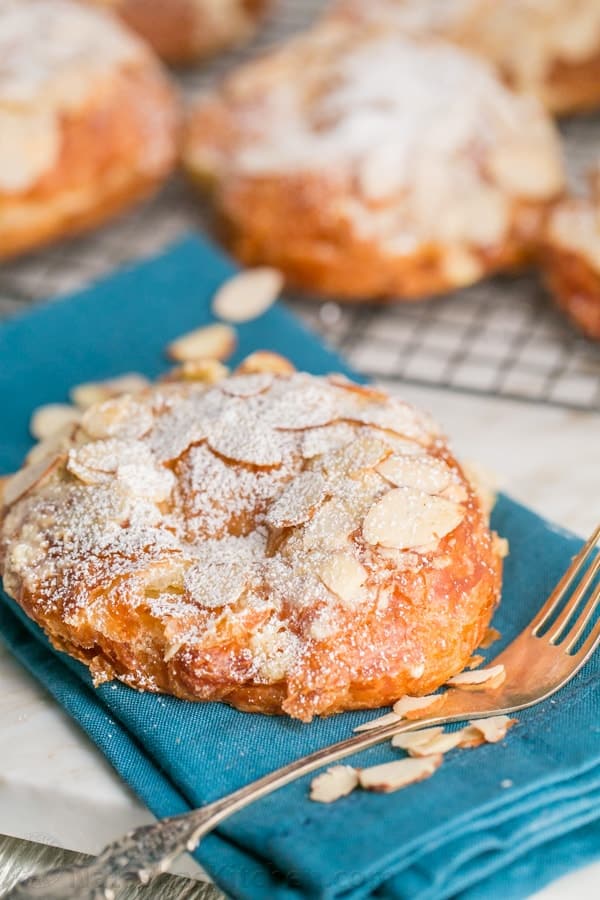Almond Croissants (French Bakery Style)