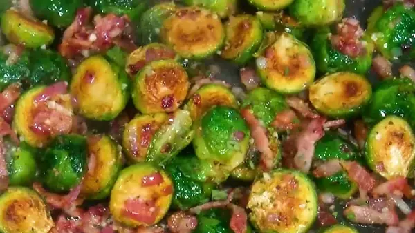 Brussel Sprouts with Bacon