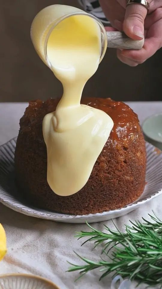Orange Marmalade Steamed Pudding