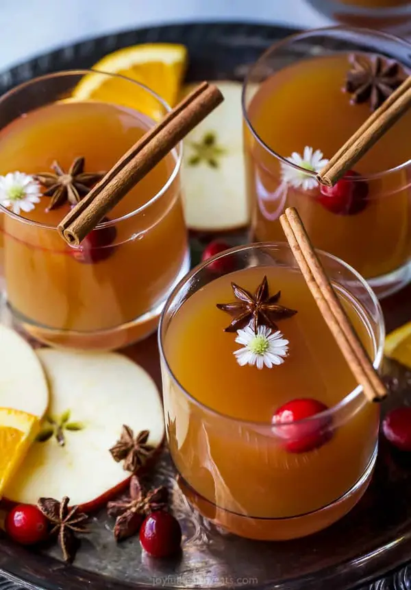 Spiked Hot Apple Cider