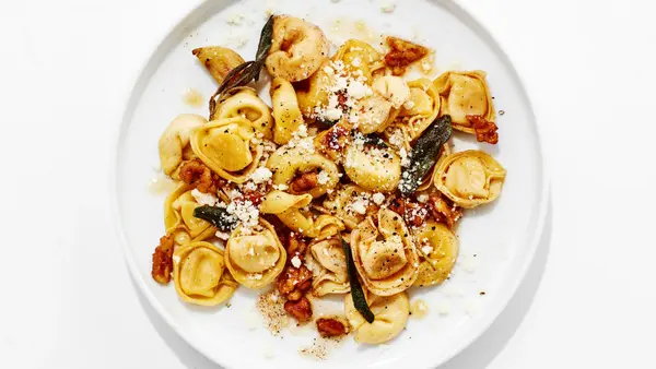 Tortellini with Brown Butter and Sage