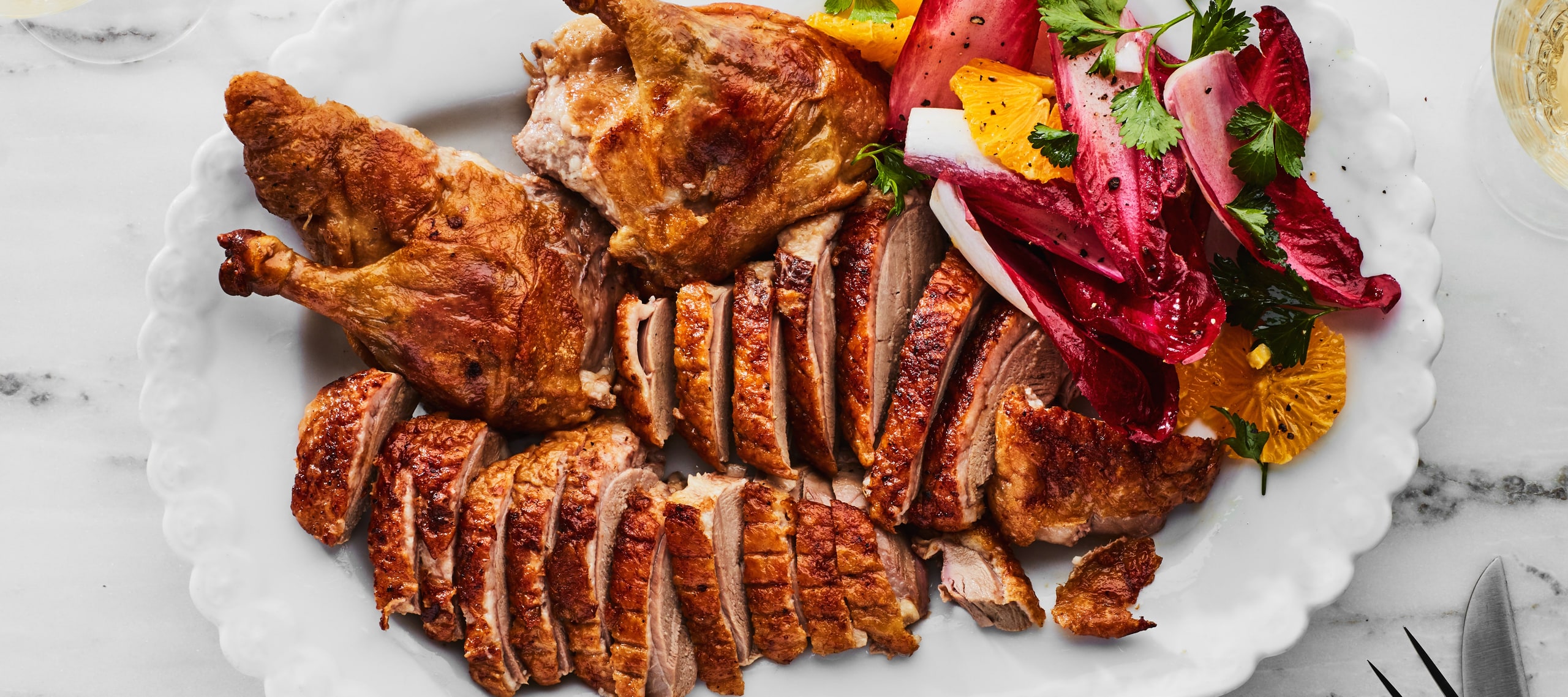 Crisp Roast Duck