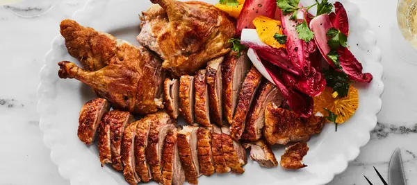 Crisp Roast Duck
