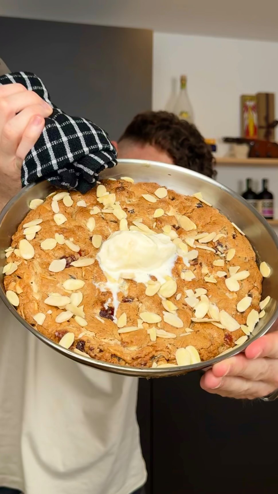 Cherry Bakewell Cookie