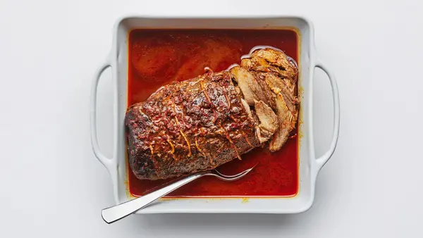 Pot Roast Brisket with Harissa and Spices