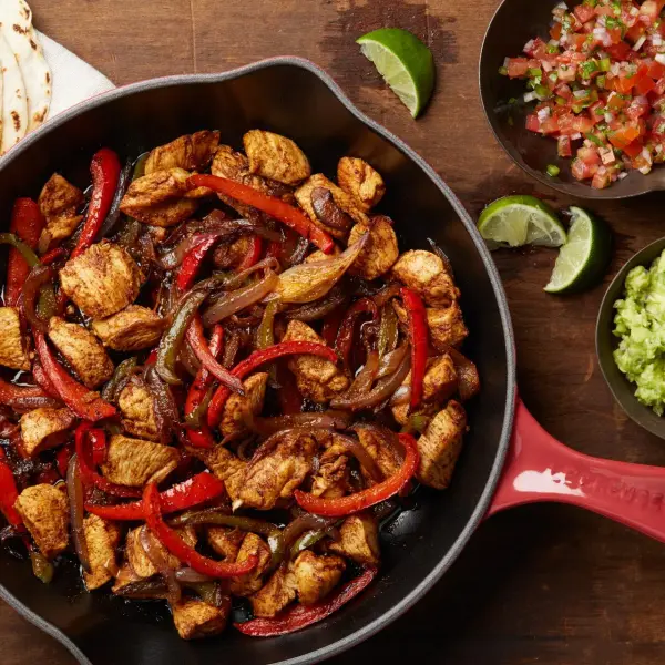 Freezer Bag Chicken Fajita Stir-Fry