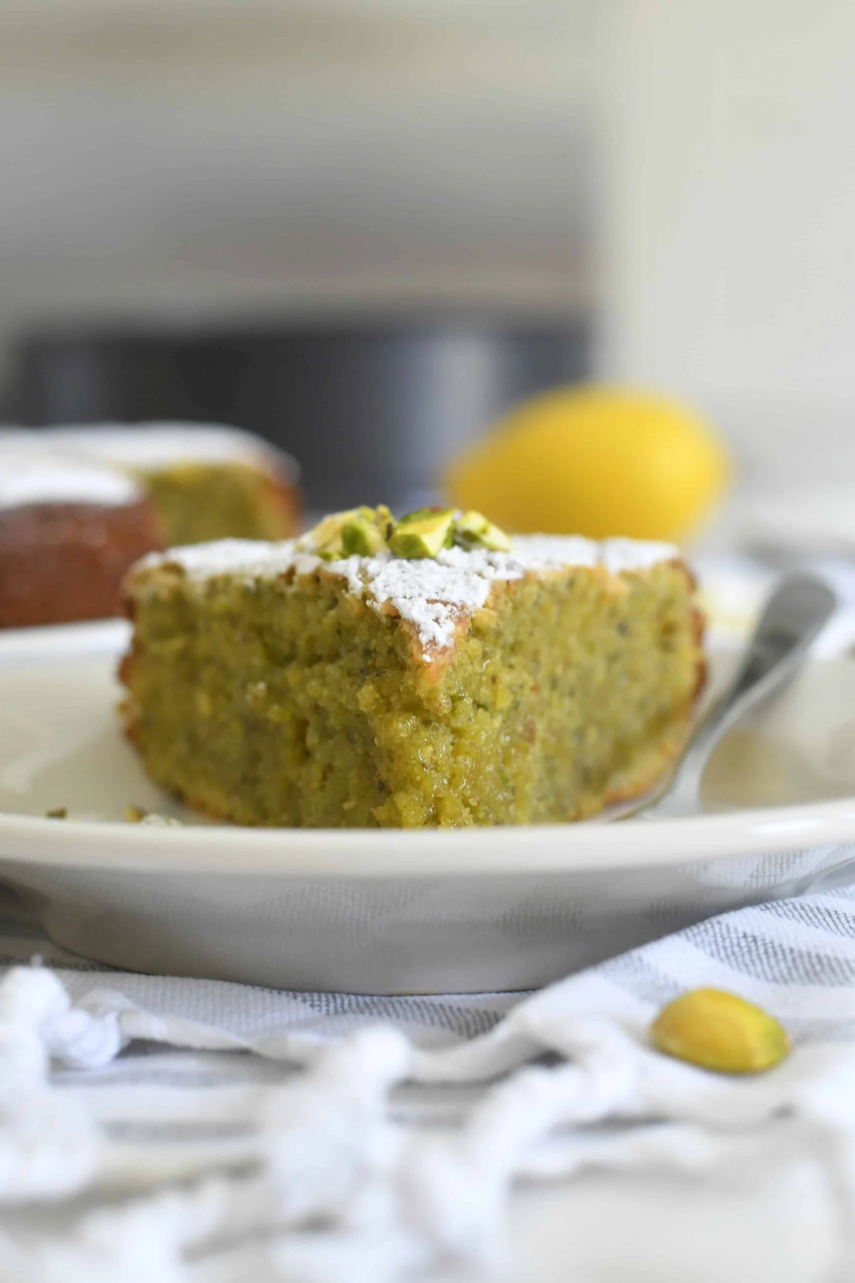 Pistachio Torta Caprese