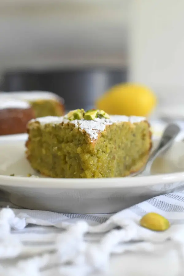 Pistachio Torta Caprese