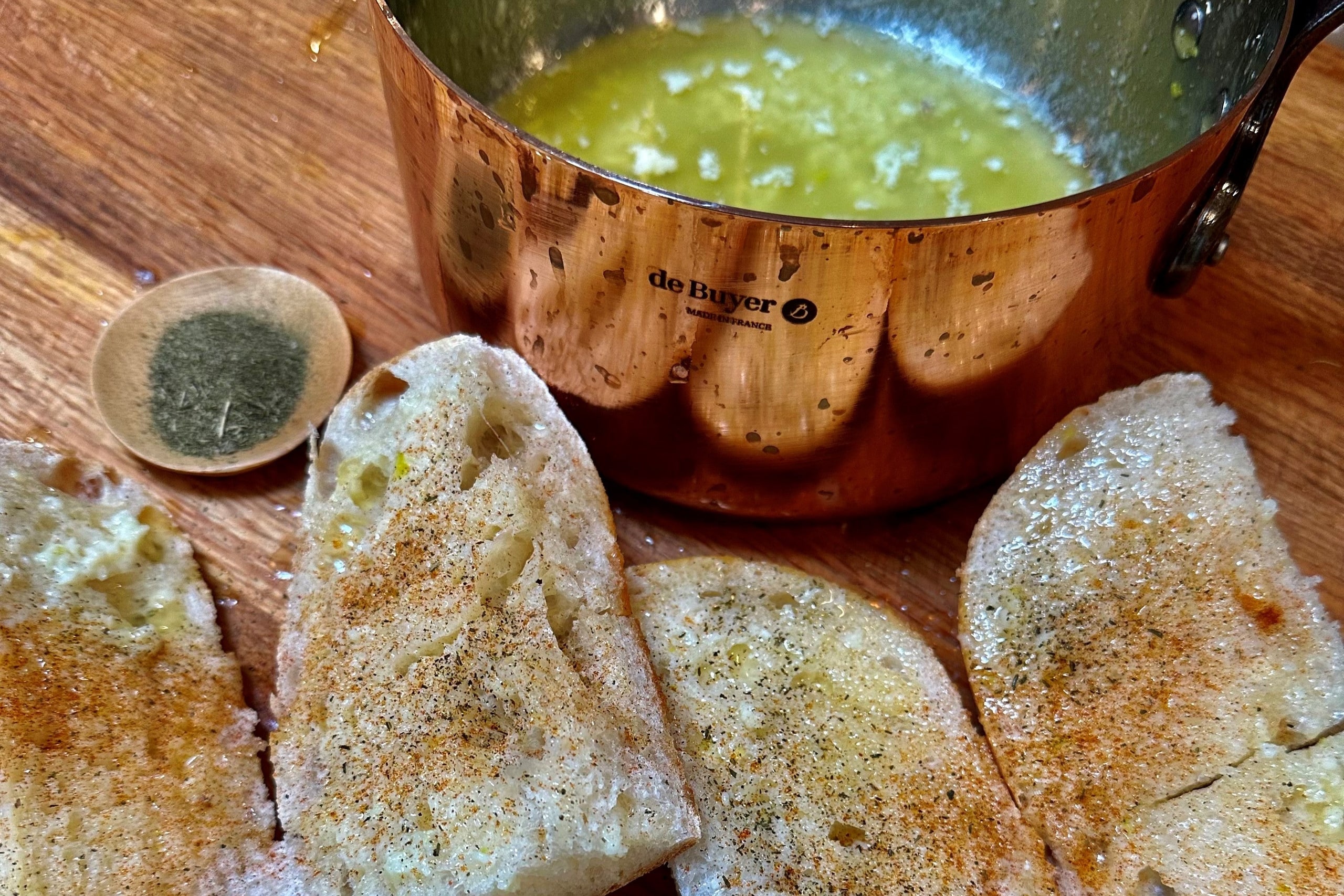 Brown Butter Sage Garlic Bread