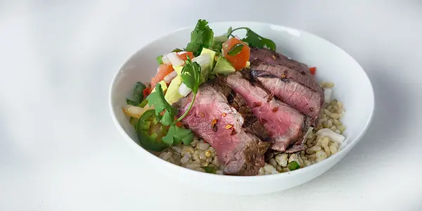 Flat Iron Steak Fajita Bowls