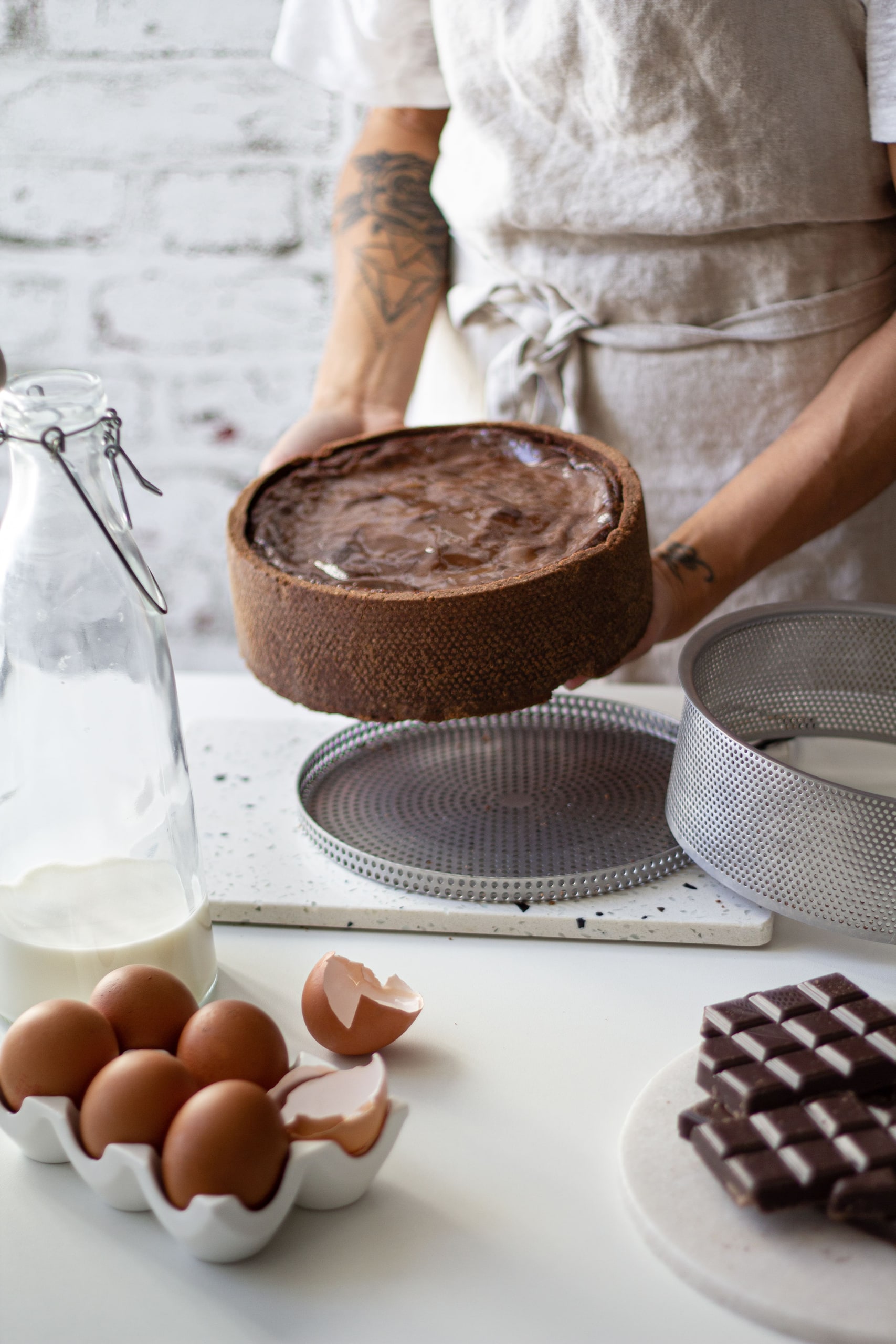 Perforated Round Tart & Pie Mould