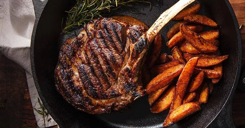 Entrecôte Grillée, Beurre Maître d’Hôtel & Frites