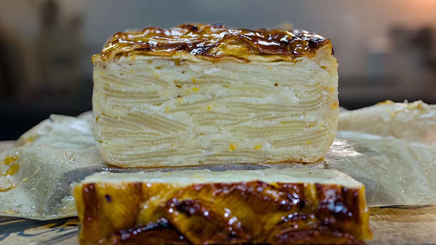 Thousand Layer Apple Cake