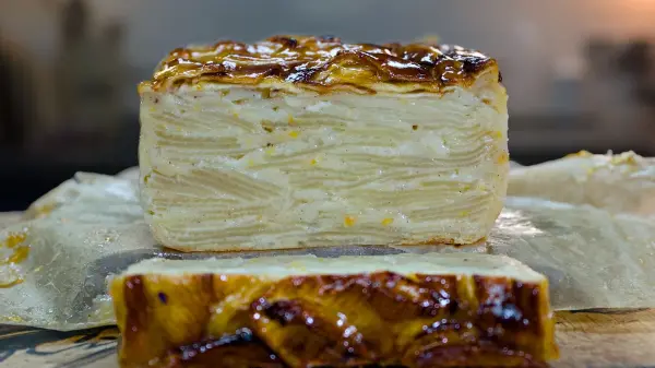 Thousand Layer Apple Cake