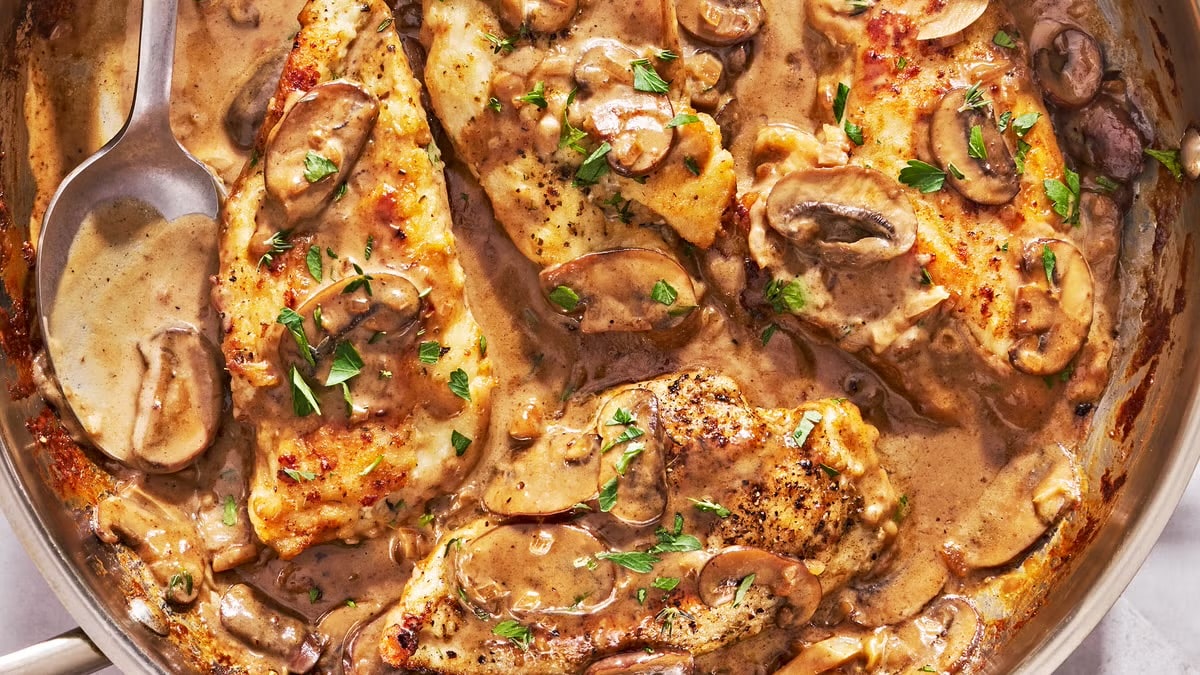 Creamy Chicken Marsala